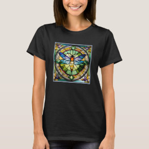 Glas in lood Dragonfly T-shirt