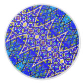 Glas in lood Drawer Keramische Knop (Voorkant)