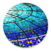 Glas in lood Drawer Keramische Knop (Voorkant)