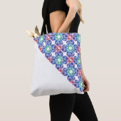 Glas-in-lood (Driehoekig - Daglicht) Tote Bag (Dichtbij)