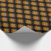 Glas in lood duif cadeaupapier (Hoek)