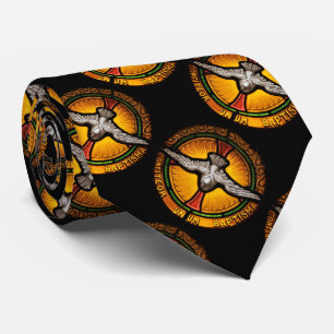 Glas in lood duif stropdas