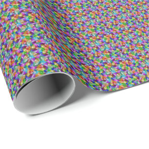 Glas in lood-effect cadeaupapier