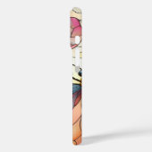 Glas-in-lood-effect van bijen Case-Mate iPhone case (Achterkant / Links)