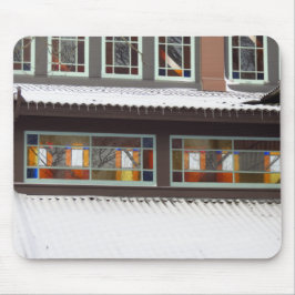 Glas in lood en ijsjes - Martha's wijngaard Muismat