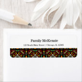 Glas in lood etiket (Insitu)