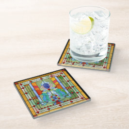 Glas in lood Fantasy Glass Onderzetter