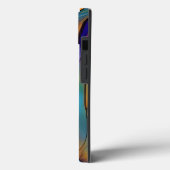 Glas in lood Feather AI Abstracte Art Case-Mate iPhone Case (Achterkant / Links)
