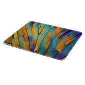 Glas in lood Feather AI Abstracte Art Snijplank (Hoek)