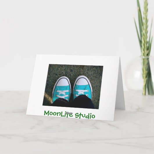 Glas in lood feestdagen kaart (Achterkant)