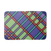 Glas in lood felle kleuren badmat (Voorkant)