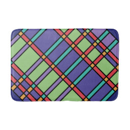 Glas in lood felle kleuren badmat