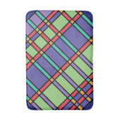 Glas in lood felle kleuren badmat (Voorkant Verticaal)