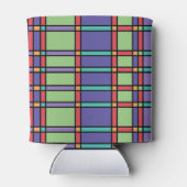 Glas in lood felle kleuren blikjeskoeler (Achterkant)