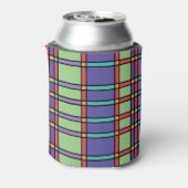 Glas in lood felle kleuren blikjeskoeler (Blikje Achterkant)