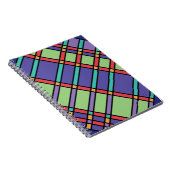 Glas in lood felle kleuren notitieboek (Rechterzijde)