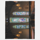 GLAS IN LOOD FLEECE DEKEN (Voorkant)