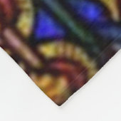 Glas in lood fleece deken (Hoek)