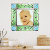 Glas in lood Foto Lijst Poster (Keuken)