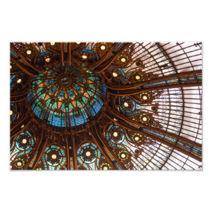 Glas in lood Galeries Lafayette Foto Afdruk