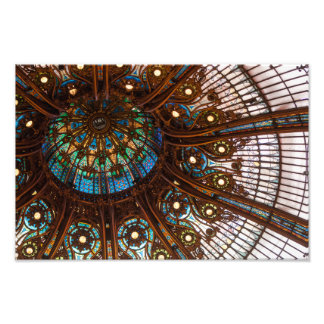 Glas in lood Galeries Lafayette Foto Afdruk