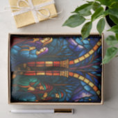 Glas-in-lood geboortescène tissuepapier (Geschenk)