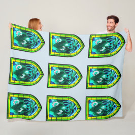 Glas in lood Ghost Fleece Deken