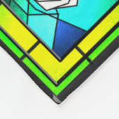 Glas in lood Ghost Fleece Deken (Hoek)