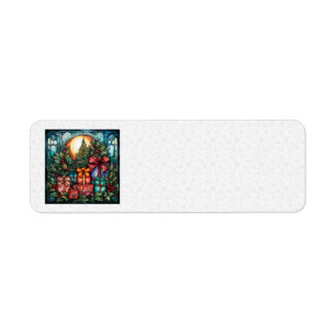 Glas in lood Gifts Adresetiketten Etiket