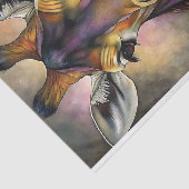 Glas in lood Giraffe ontkoppeling Tissuepapier (Detail)