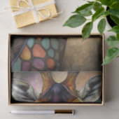 Glas in lood Giraffe ontkoppeling Tissuepapier (Geschenk)