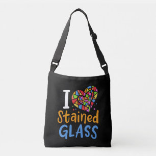 Glas in lood Glas in lood Artiest Crossbody Tas