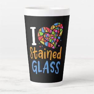 Glas-in-lood Glas-in-lood Kunstenaar Latte Mok