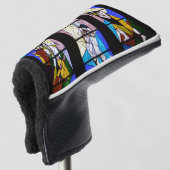 Glas in lood golfheadcover (3/4 voorkant)