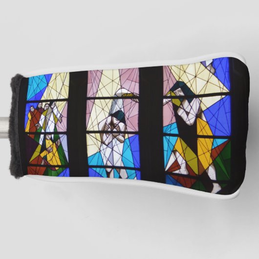 Glas in lood golfheadcover (Voorkant)