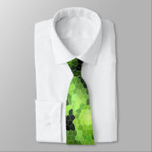 Glas in lood Green Roos Necktie Stropdas (Gebonden)