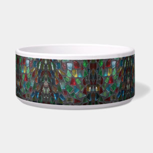 Glas in lood grote pakket Bowl Voerbakje