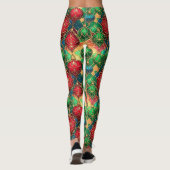 Glas-in-lood-hanger Kerstmis Leggings (Achterkant)