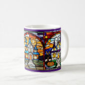 Glas in lood Haunted House Mok (Voorkant rechts)