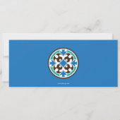 Glas in lood Heilige Eerste Communie Foto Keepomwi Kaart (Achterkant)