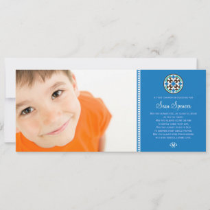 Glas in lood Heilige Eerste Communie Foto Keepomwi Kaart