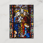 Glas in lood Heilige Kaart Visitekaartje (Voorkant)