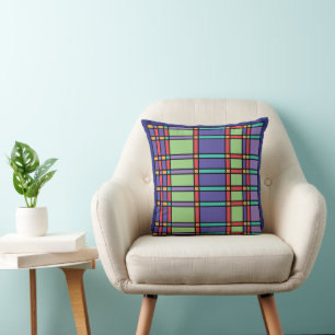 Glas-in-lood Helder Kleuren Kussen