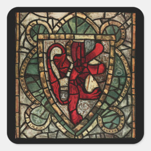 Glas in lood Heraldry Stickers