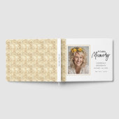 Glas in lood Herdenking Foto Gastenboek (Volledig)