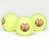 Glas in lood Herten Tennisballen (Multi)