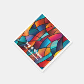 Glas in lood Holiday Party Servet (Hoek)