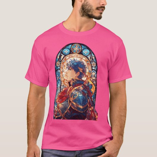 Glas in lood Ike T-shirt (Voorkant)