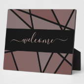 Glas in lood Imitatie op welkomstbedrijf Fotoplaat (Zijkant)