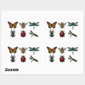 Glas-in-lood Insecten & Bugs Sticker Set (Vel)